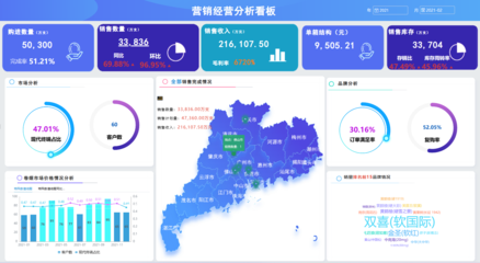 大数据看板 赋能企业洞察价值与高效决策的预警平台